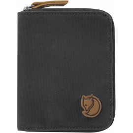 FJALLRAVEN 24216-030 ZIP WALLET DARK GREY