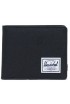 HERSCHEL 10766-00001-OS ROY COIN RFID WALLET BLACK