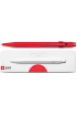 CARAN D' ACHE Ballpoint Pen 849.564 CLAIM YOUR STYLE Limited Edition Scarlet Red