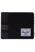 HERSCHEL 10363-05679-OS ROY RFID WALLET BLACK/GRAYSCALE PLAID